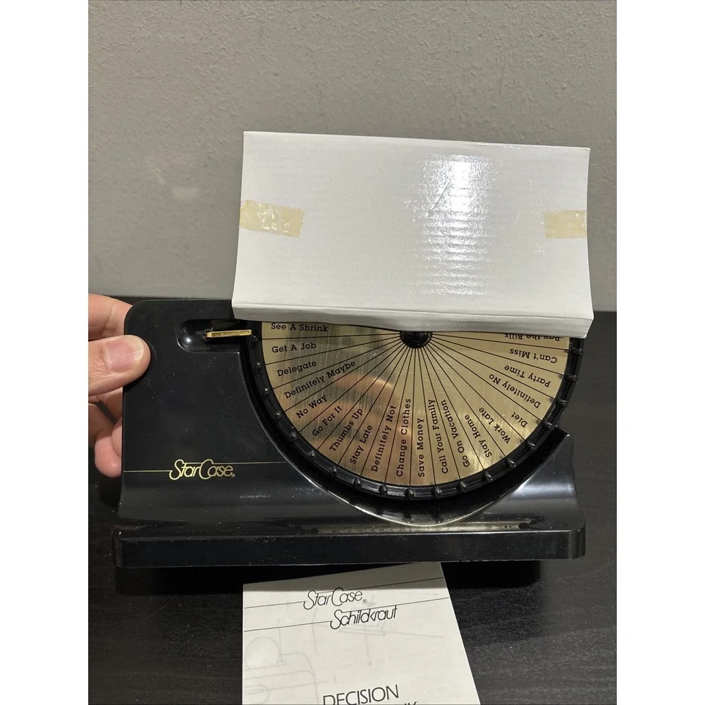 Star Case Decision Maker Bank 1991 New No Box Made In Macao